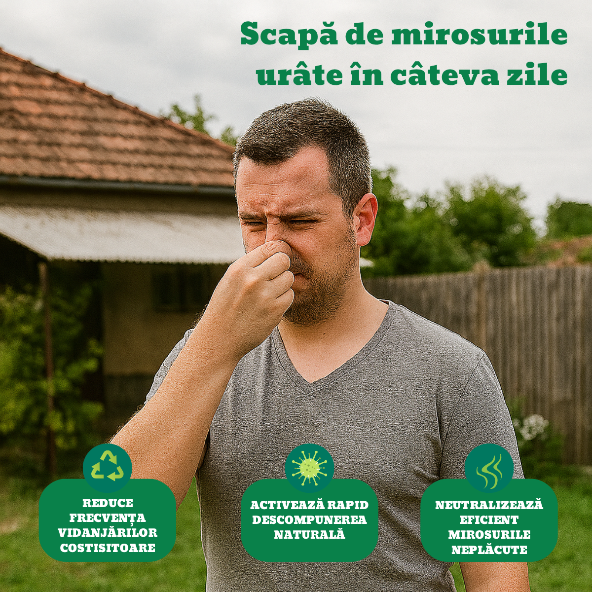 BIOFOSA 100ml- Fosă curată instant, scapă de vidanjare permanent!