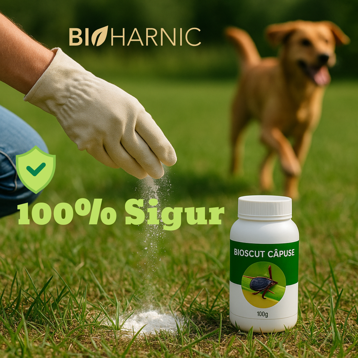 Bioscut Căpușe 100 gr – Scut natural împotriva paraziților!