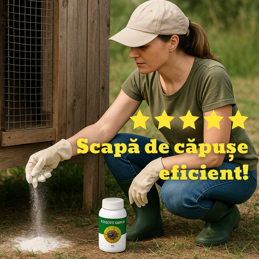 Bioscut Căpușe 100 gr – Scut natural împotriva paraziților!