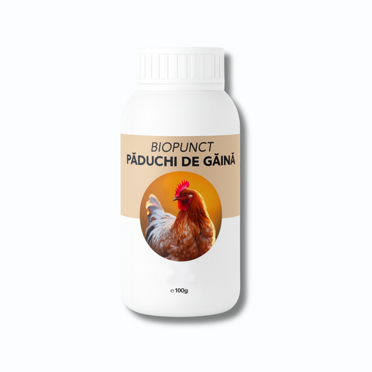 BioPunct 100gr - Scapă de păduchi la găini și animale!